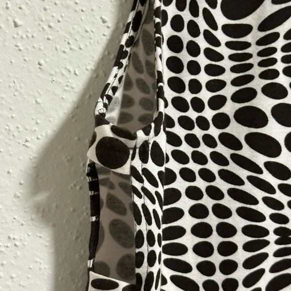 NWT Motel mini dress brown and white polka dots. size Medium has side cutouts. - Picture 9 of 11